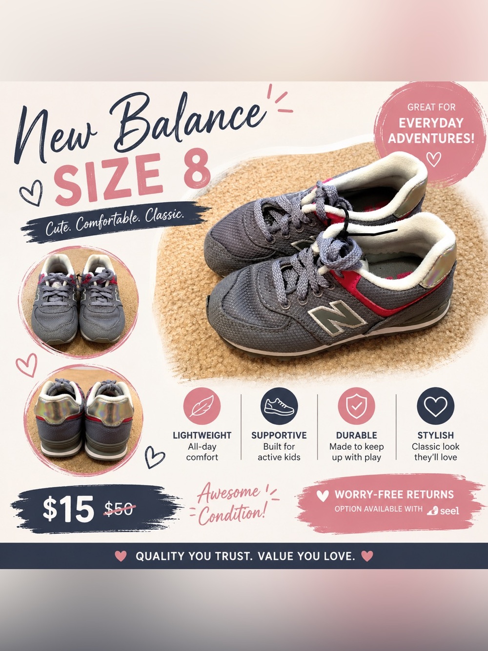 New Balance - Size 8